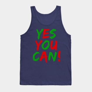 Yes You Can - 03 - Novelty Hip Hop Vibes Tank Top